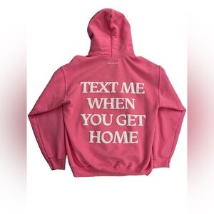 Lonely Ghost Text Me When You Get Home Hoodie